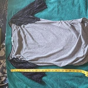 Maurices lace sleeve top